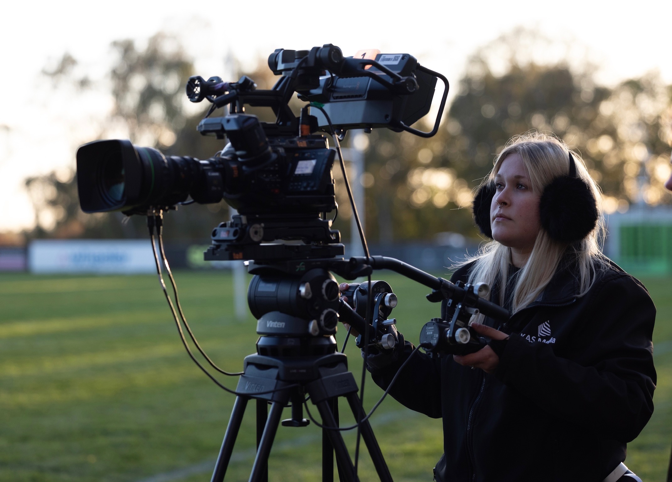 Ellie Lapping Woman In Broadcast